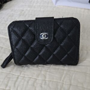 Black Quilted Wallet